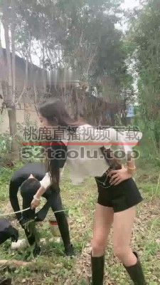 【沅芷大人】户外监工鞭打三奴工作/舔脏靴底【超长完整版】 JS23070901