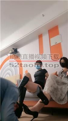 【米开朗】双S-高跟长靴踩虐/抽耳光/白袜脚插嘴【双视角版】 JS240323-11