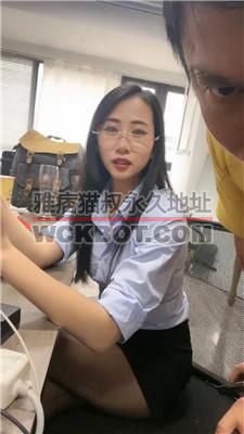 【爱丽丝】白领S-黑丝高跟-办公室虐老板狗 JS240429-22