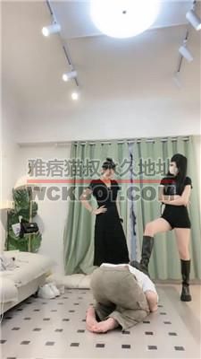 【佛山甜甜】双S-重度刑虐/胯下夹头/长靴高跟踩虐【双视角版】bf41097