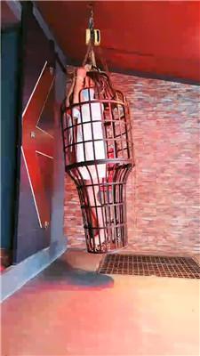 【圈养基地】笼子吊绑囚禁 JS240907-4