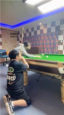 【喵主】桌球台公开处刑-黑丝高跟踩虐/狗链遛狗【完整版】 bf44681