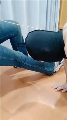 【拽拽】小白鞋白袜-藤条重度鞭打 JS240924-6