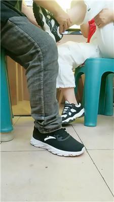 【乐爷】店里运动鞋白棉袜虐员工 JS240924-7