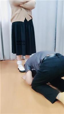 【拽拽】皮鞋花边白袜玩虐贱奴 JS241014-14