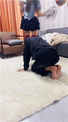 【沐沐大大】长靴黑丝狠跺/骑马鞭打/舔脏鞋 JS241016-13