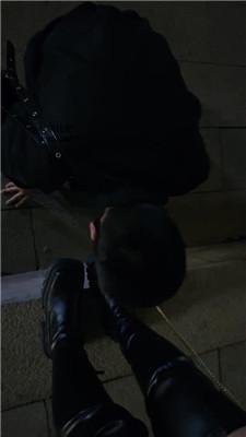 【玥樾】户外狗链遛狗/桌底舔脏鞋白袜 JS241103-24