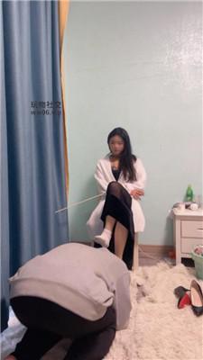 【沐沐大大】白袜脚踩虐/藤条狠抽 JS241224-5