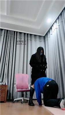 【拽拽】长靴捂原味白袜虐狗 JS250103-28