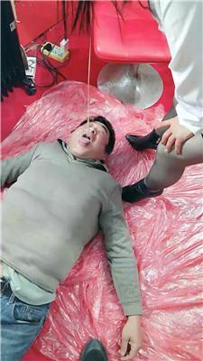 【沐颜】短靴踩虐/强迫吞咽呕吐物【双视角版】 JS250202-15