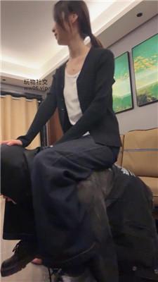 【素人挖掘机】皮鞋黑棉袜气味辱-骑马踩踏 bf50349