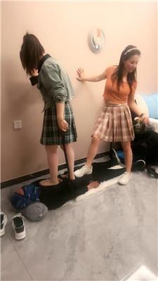 【夸梨】反绑贱奴暴力虐打踢踹【三视角版】 JS250419-12