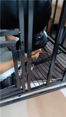 【瑶瑶女王】囚禁狗笼舔脏拖鞋 JS250516-36