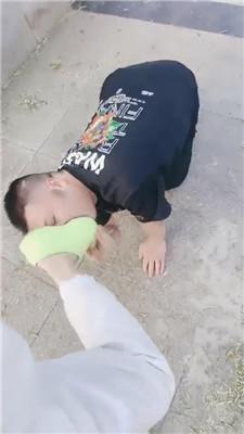 【诗恩】户外舔主人脏拖鞋 JS250527-31