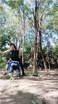 【兰姐】户外骑马犬化训练 JS250906-39