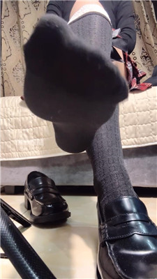 【白渝】黑棉袜裸足炸    260106-3