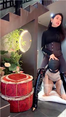 【爱丽丝】长靴白棉袜训野狗 JS260221-3