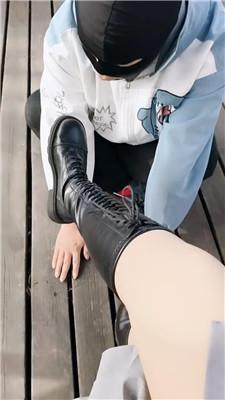 【初恋大大】户外逗狗-高跟踩奴【完整版】 JS260224-2